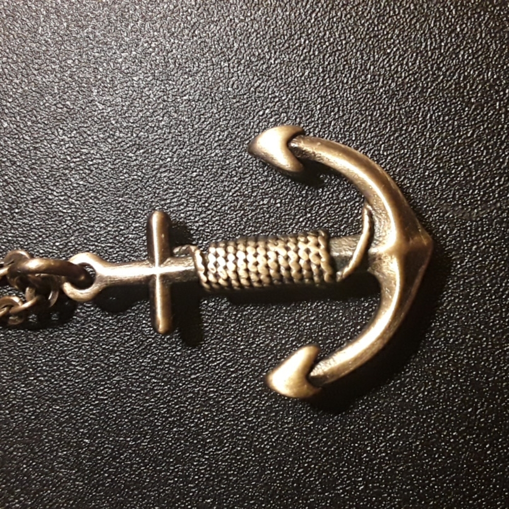 Anchor Necklace 23.5"